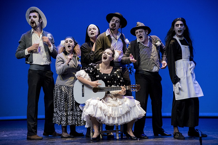 La Compañía teatral  de Ángel Baena presenta este domingo en Almuñécar “Bodas de Zanngre” ¡El Retonno!